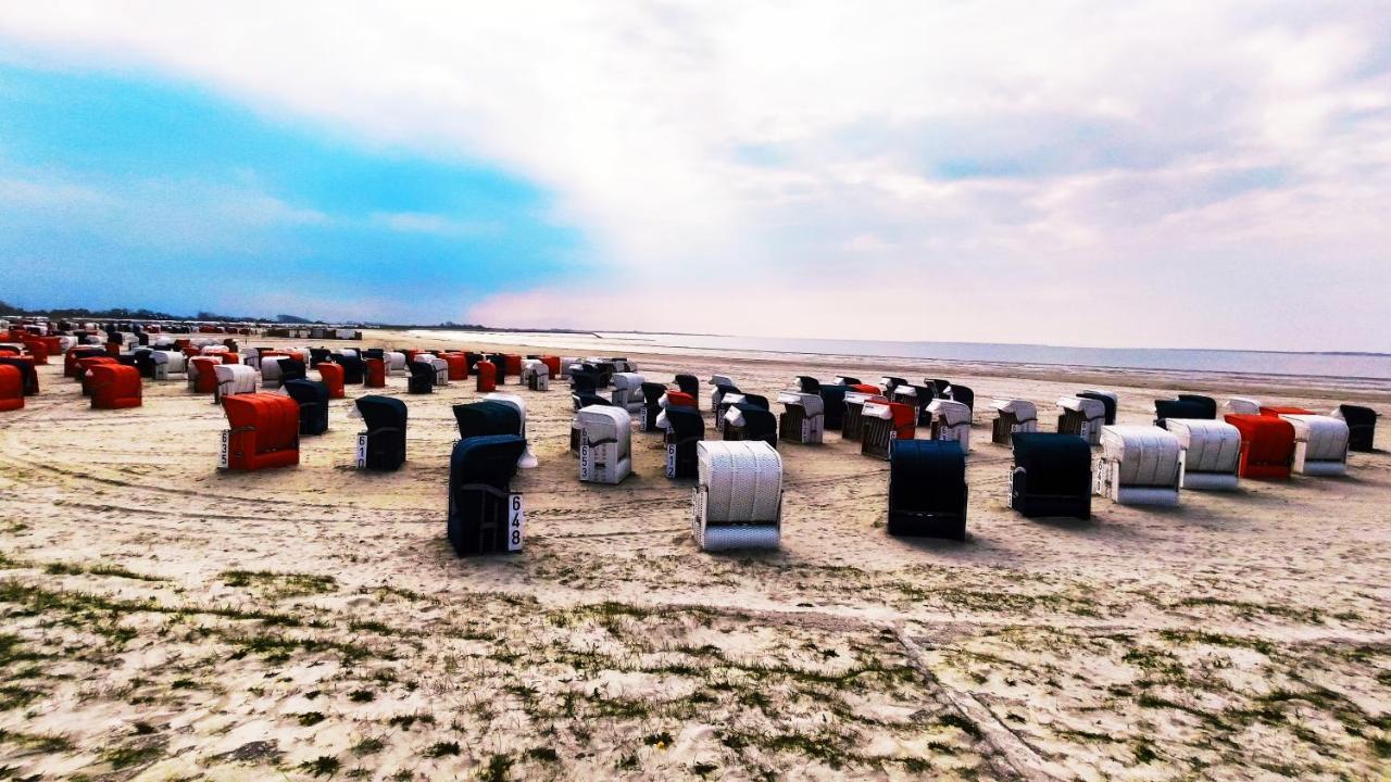Nordsee Ferienwohnung Nord Дорнумерзиль Экстерьер фото