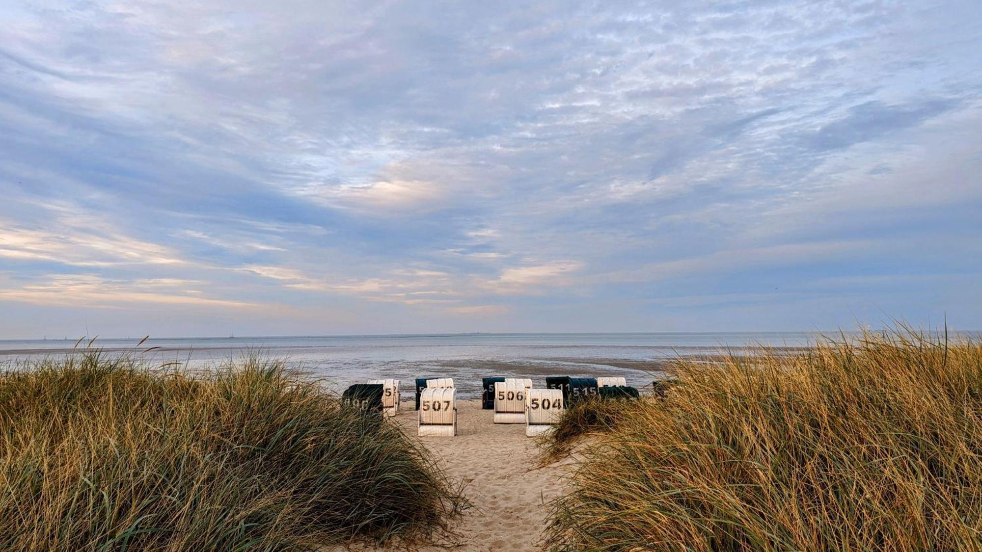 Nordsee Ferienwohnung Nord Дорнумерзиль Экстерьер фото