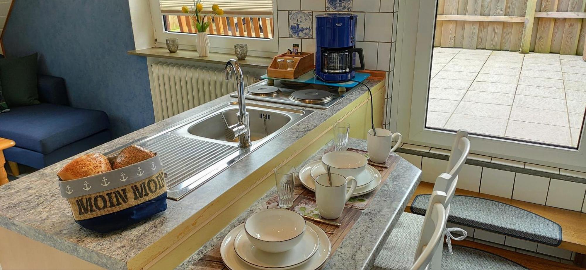 Nordsee Ferienwohnung Nord Дорнумерзиль Экстерьер фото